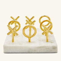 jonathan adler brass tic tac toe set