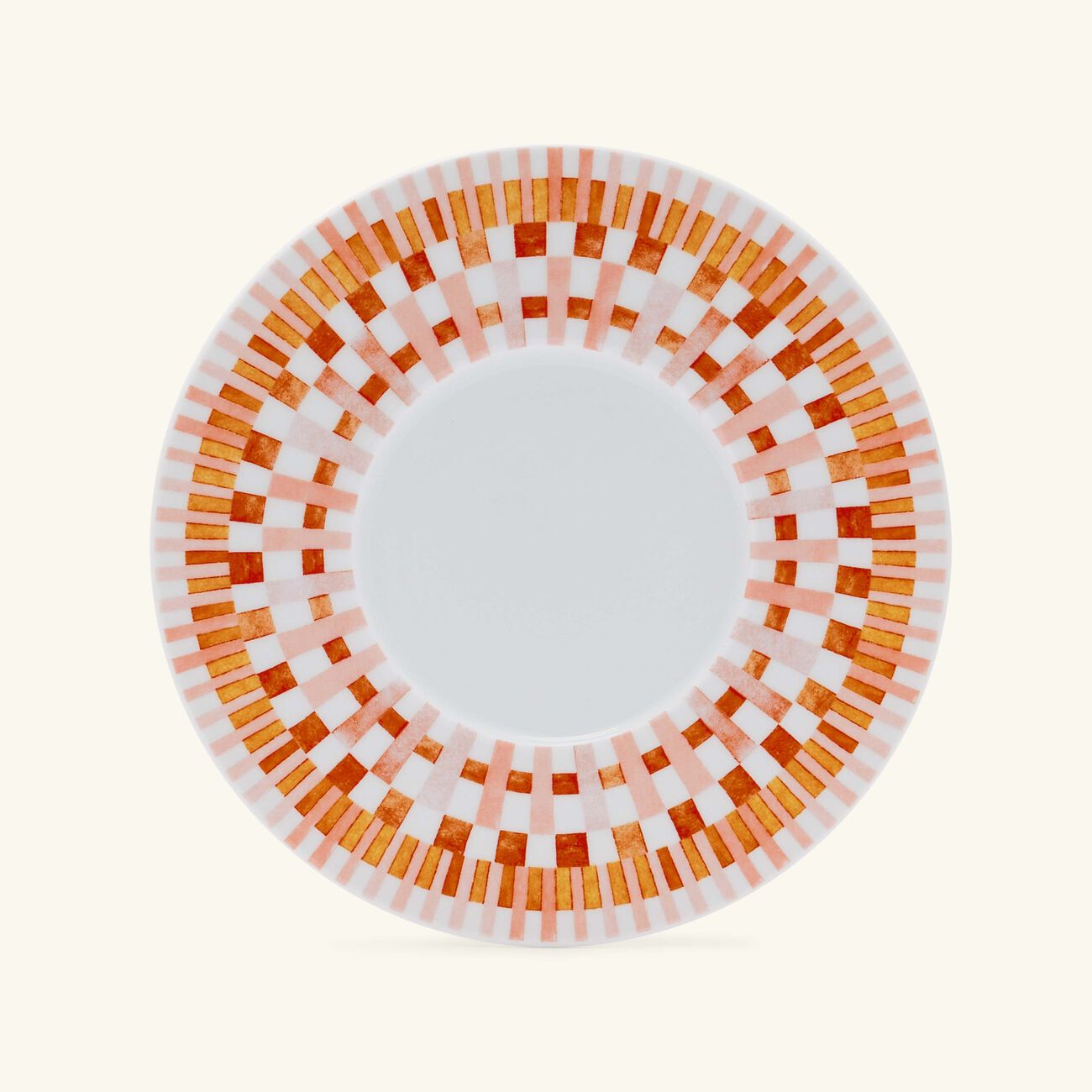 bernardaud terra rosa tea cup saucer orange