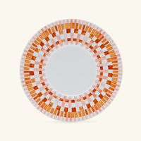 bernardaud terra rosa tea cup saucer orange