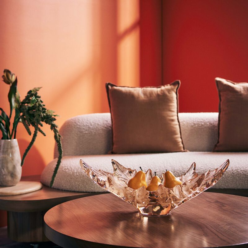 lalique champs lys es centerpiece gold