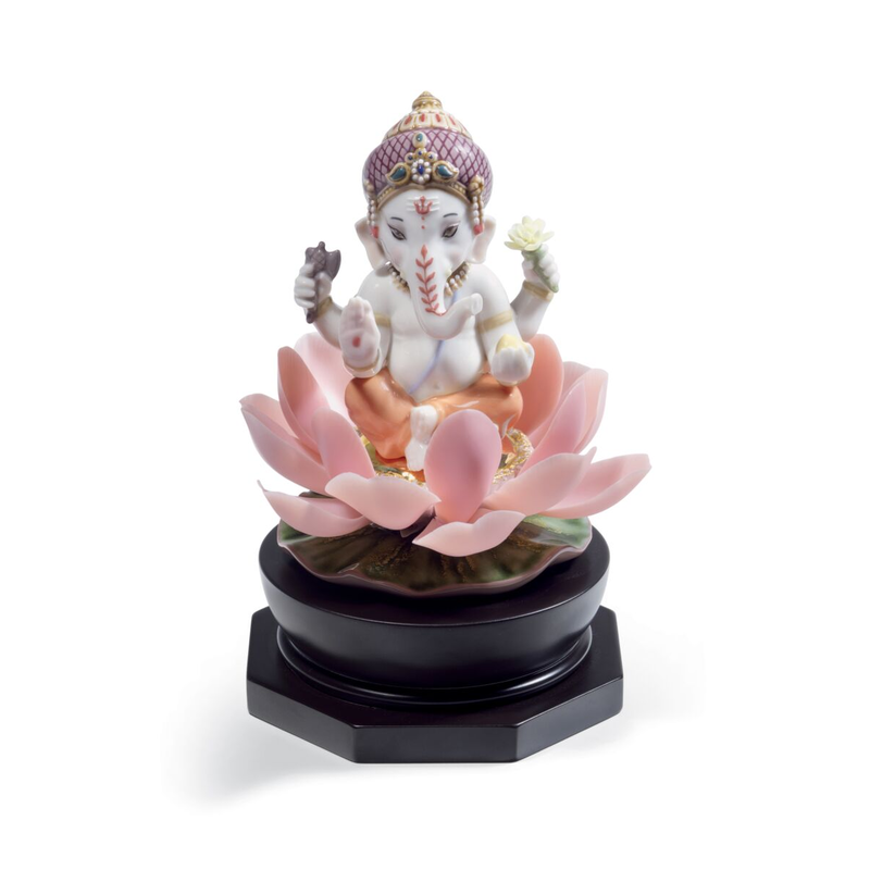 Padmasana Ganesha Figurine, large