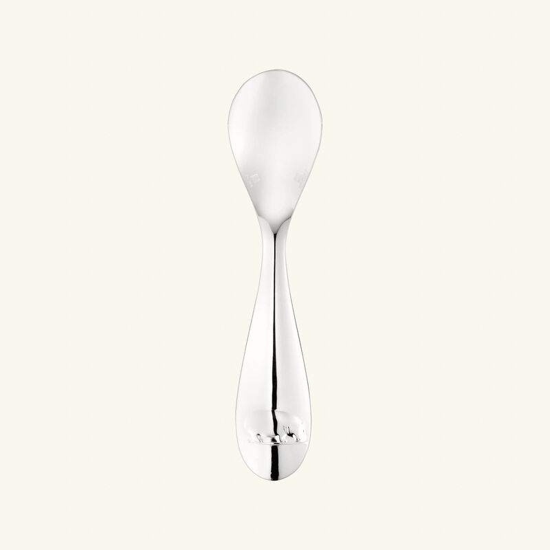 christofle savane baby spoon silver plated