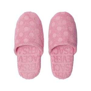 Versace On Repeat Polka Dot Slippers - Pink , medium