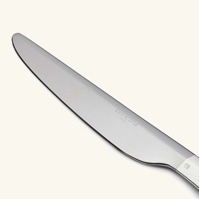 Infini Serrated Dinner Knife Silver Plated christofle infini serrated dinner knife silver plated
