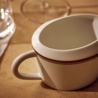 bernardaud gage gravy boat white