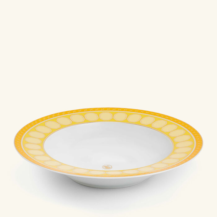 rosenthal signum jonquil soup plate yellow 24cm
