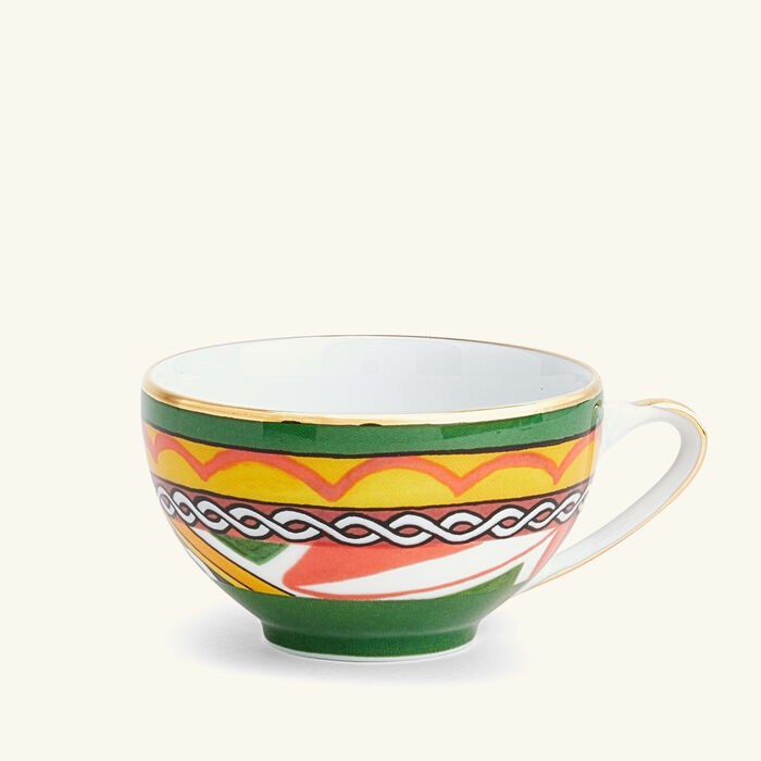 dolce gabbana casa carretto lemon espresso set