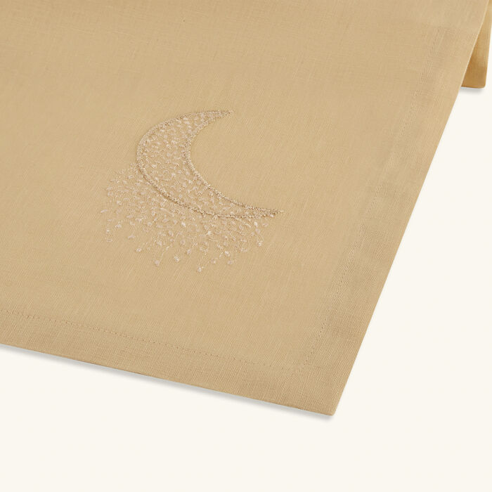 catherine denoual fairy moon napkin beige