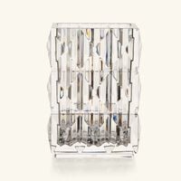 baccarat louxor tray rectangular clear