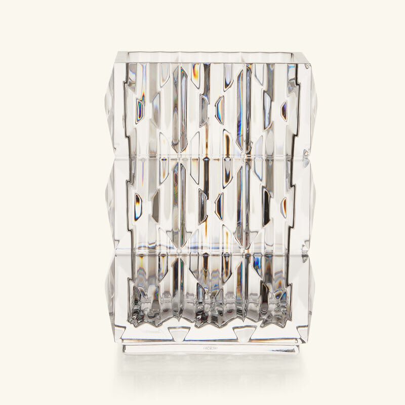 Louxor Vase Rectangular Small Clear baccarat louxor vase rectangular small clear