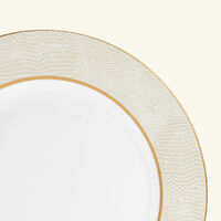 bernardaud sauvage blanc salad plate round gold 21cm