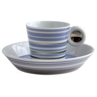 Lampeduza Set Of 6 Coffee Cups & Saucers Lavender Blu, small