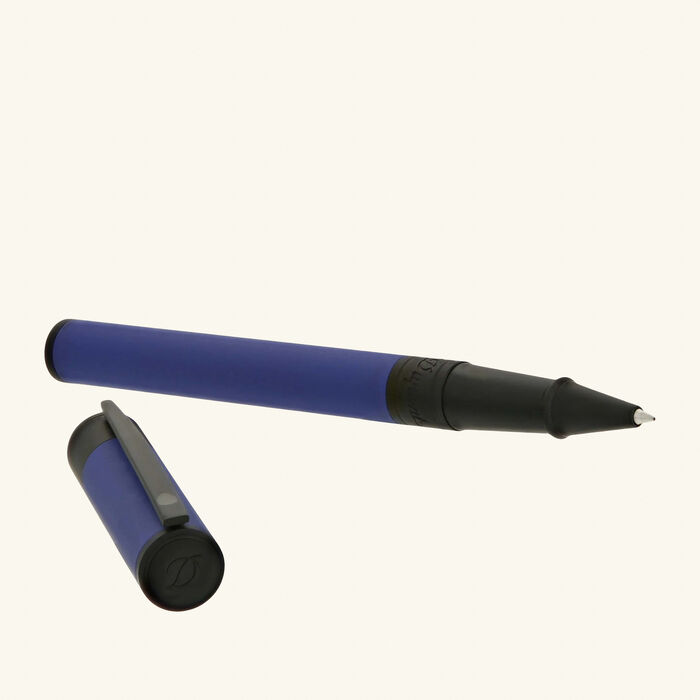st dupont d initial rollerball pen blue