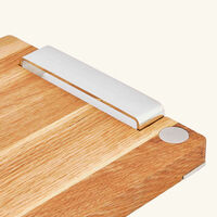 christofle royal chef cutting board rectangular medium brown