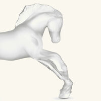lalique horse sculpture medium clear