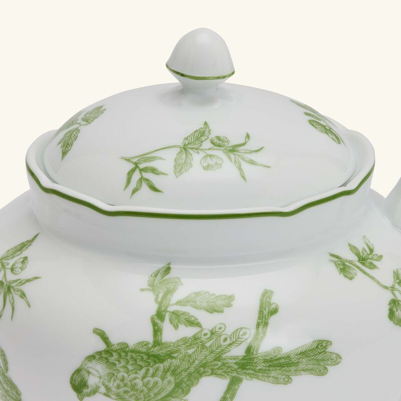 Albertine Tea Pot Green bernardaud albertine tea pot green