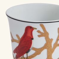bernardaud aux oiseaux tumbler with candle