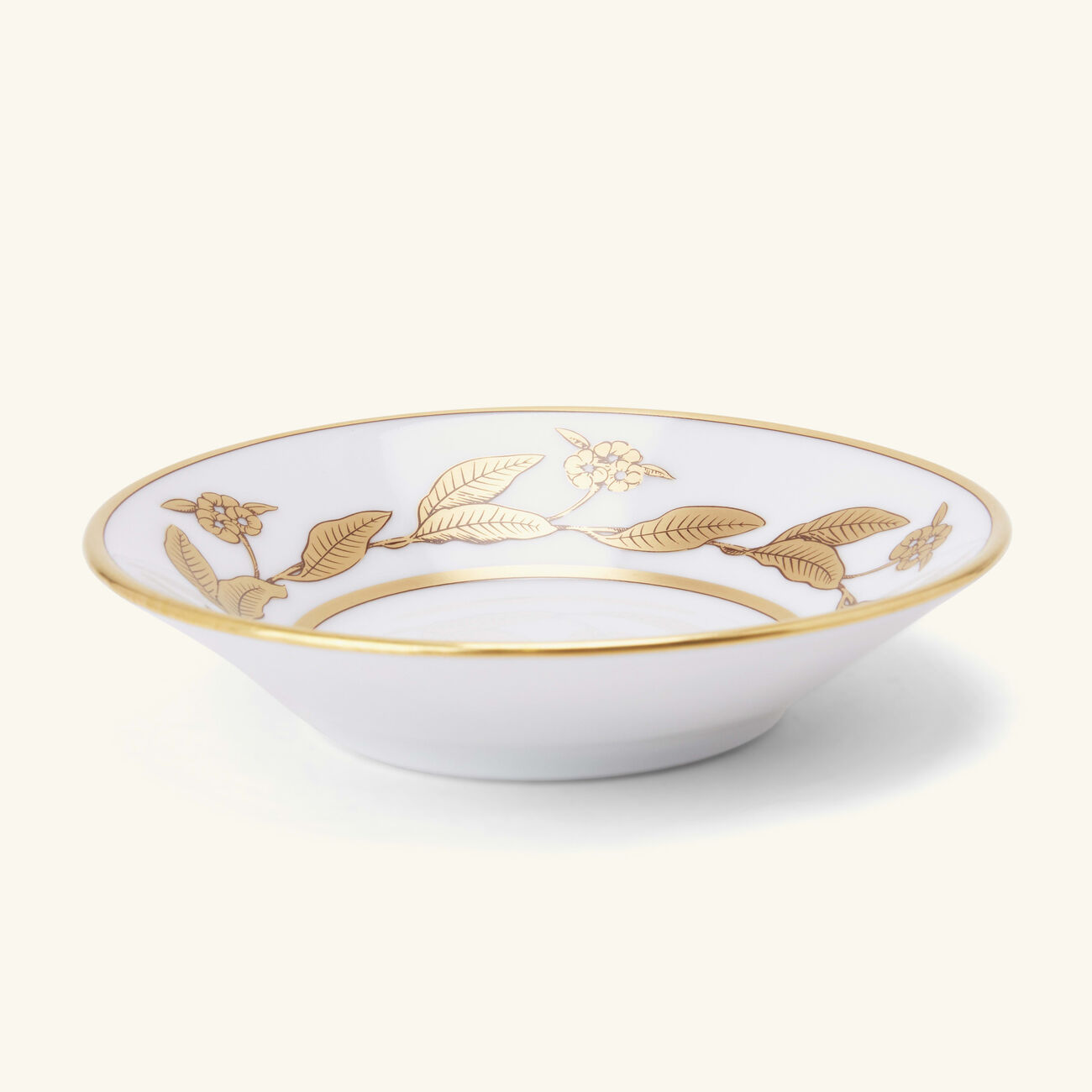 ginori 1735 voli re espresso saucer gold