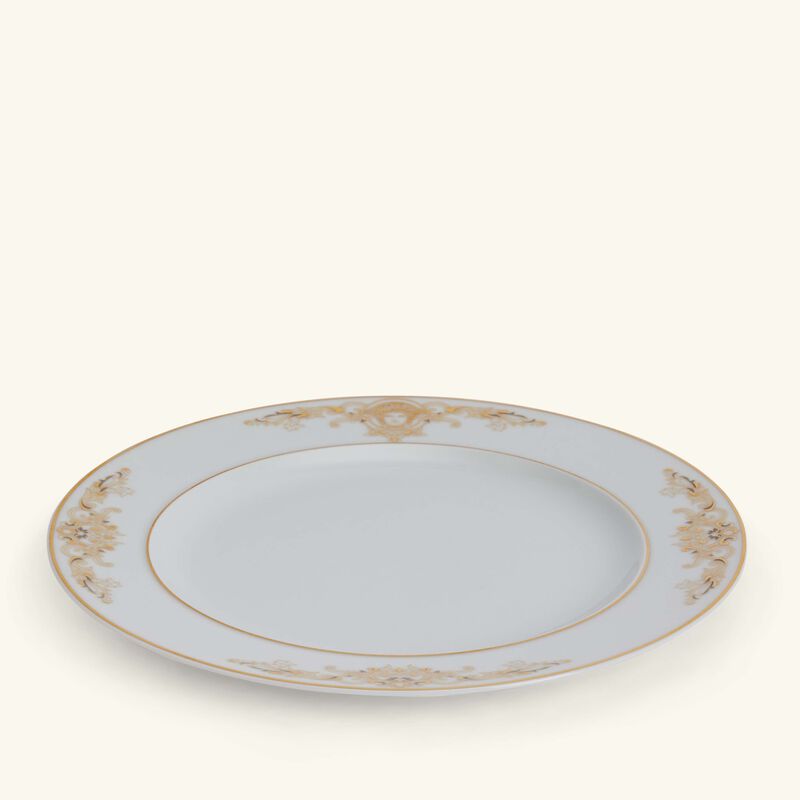 Medusa Gala Dessert Plate Round White 22cm versace medusa gala dessert plate round white 22cm