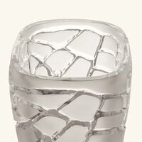 lalique terramineral magnitude vase round large clear