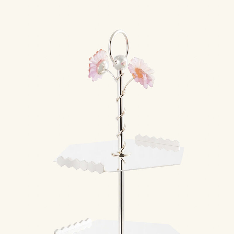 Or d'Abeille 3-Tier Cake Stand daum or d abeille 3 tier cake stand