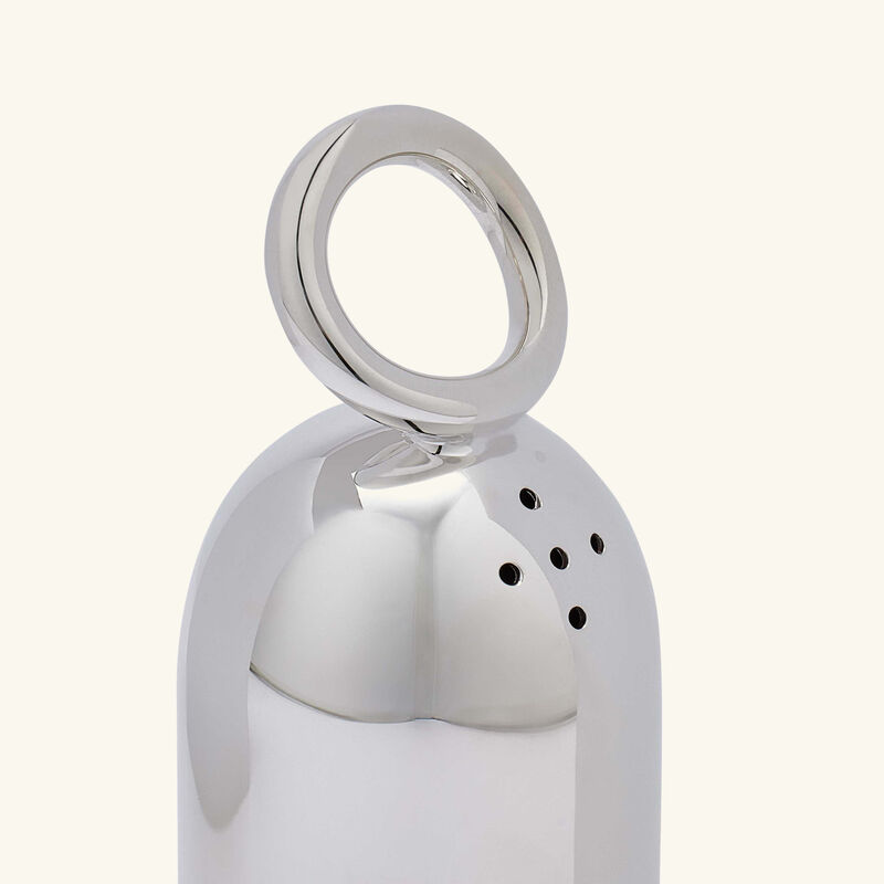 christofle vertigo salt pepper shakers silver plated