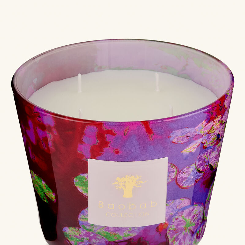 baobab collection water lily candles max 10