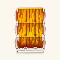 baccarat louxor picture frame clear 10x15cm