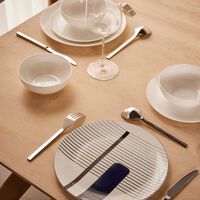 bernardaud oscar dinner plate round black 27cm
