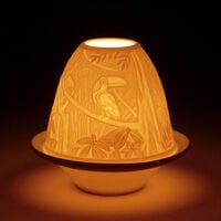 Toucans Lithophane With Plate, small
