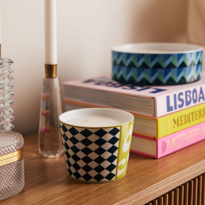 شمعة بهجة مراكش العطرية 500 غ صلصال شمعة بهجة مراكش العطرية 500 غ