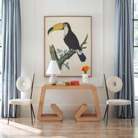 jonathan adler riviera waterfall console brown