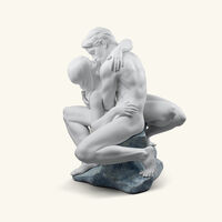 lladro passionate kiss sculpture large white