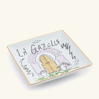 صينية لا غازيل دور مرتفعة الحواف جينوري 1735 صينية لا غازيل دور مرتفعة الحواف