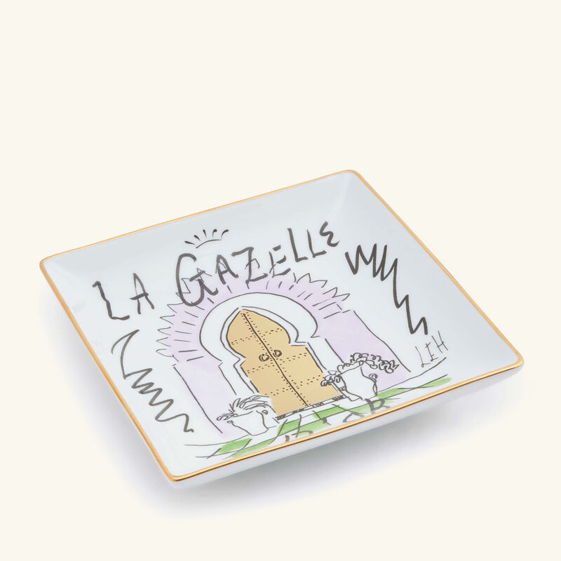 صينية لا غازيل دور مرتفعة الحواف جينوري 1735 صينية لا غازيل دور مرتفعة الحواف