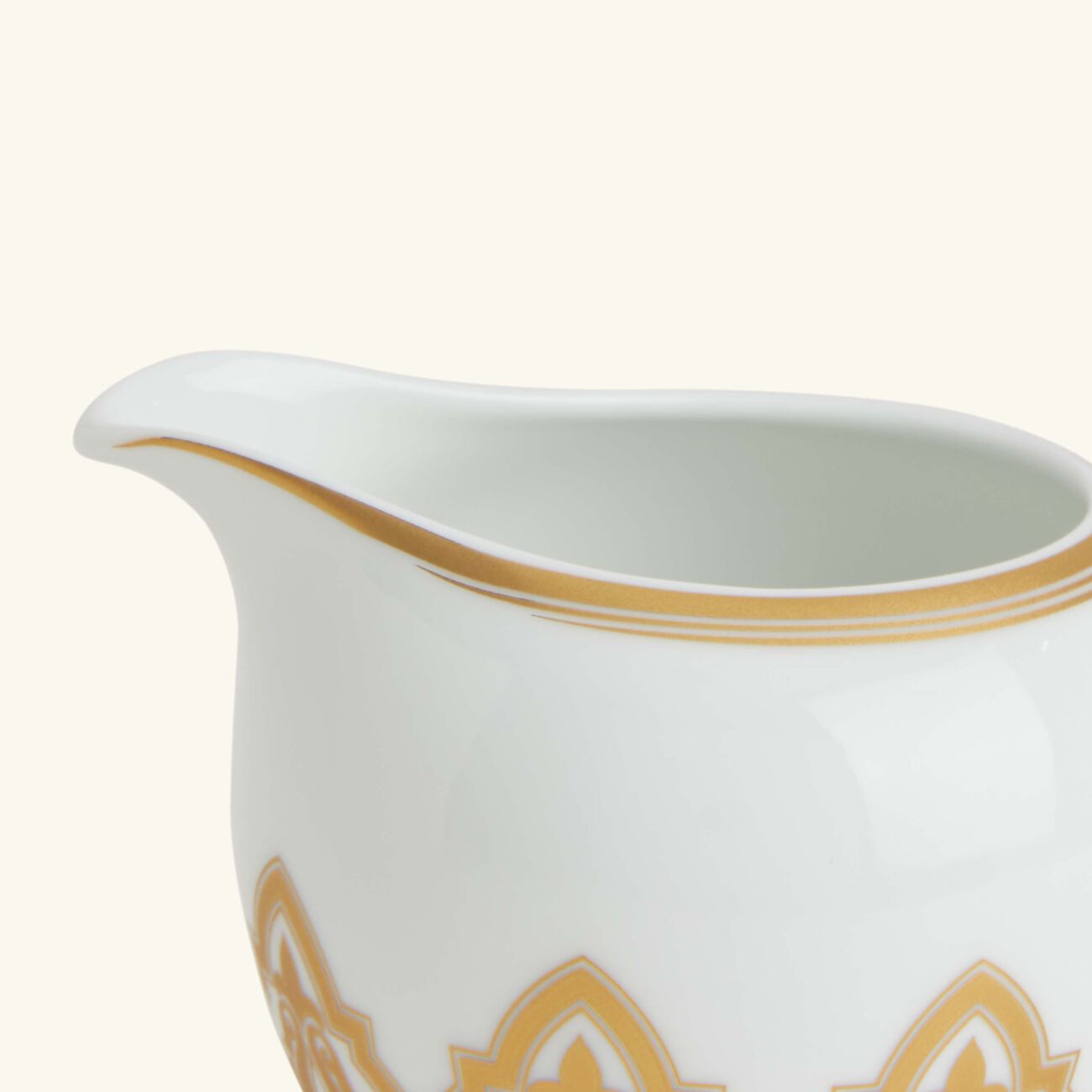 bernardaud venise milk pitcher gold