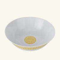 christofle malmaison riviera serving bowl yellow 25 cm