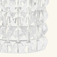 baccarat louxor whiskey decanter clear