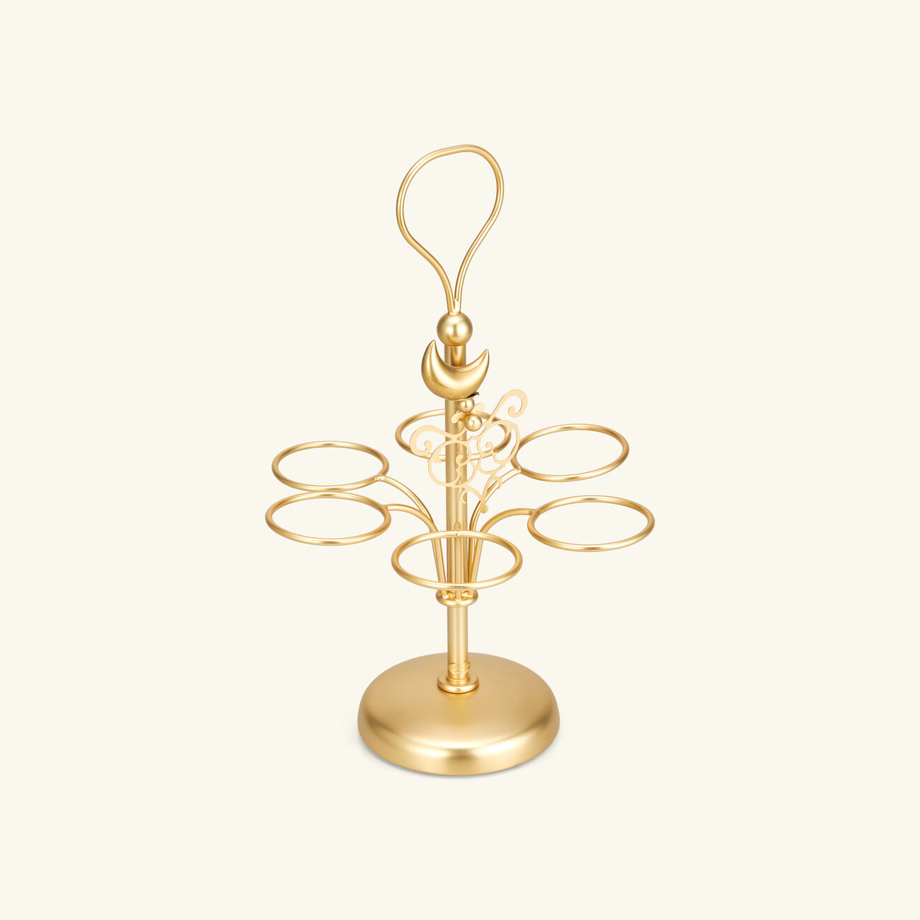 villari extravaganza coffee cup holder gold