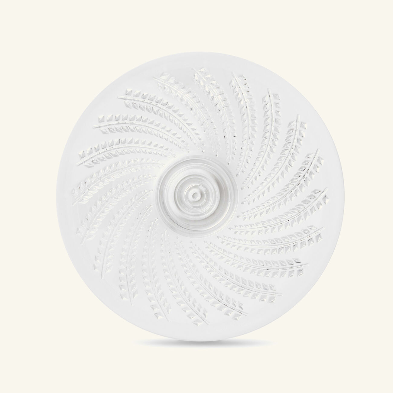 lalique glycines hollow trinket tray clear