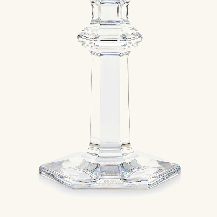 baccarat harcourt tulipe plate clear