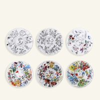 bernardaud marc chagall salad plate round white 21cm set of 6