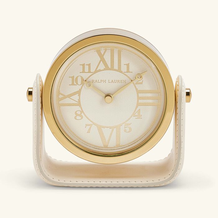 ralph lauren home brennan clock gold