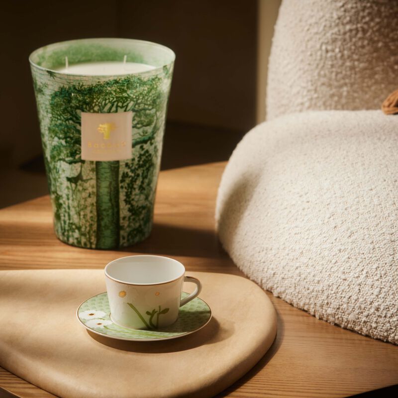 Praiana Tea Cup & Saucer Green bernardaud praiana tea cup saucer green