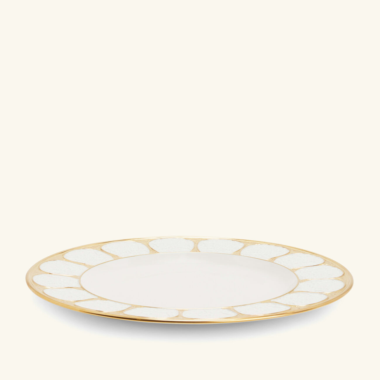 villari amour dinner plate white 27cm