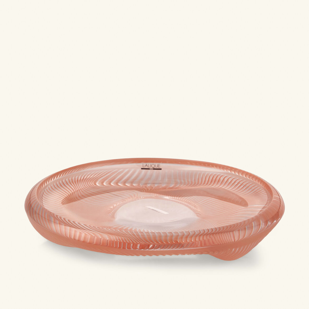 Alize Bowl Pink lalique alize bowl pink