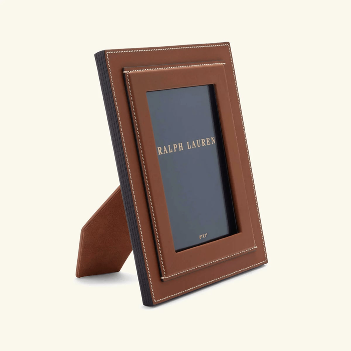 ralph lauren home brennan picture frame brown 12x17cm