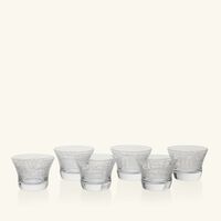 dimlaj dar coffee cups clear set of 6