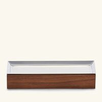 christofle madison 6 pen storage box brown