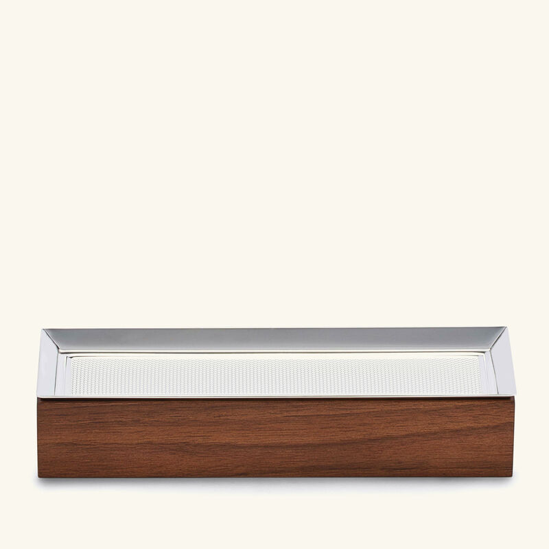 christofle madison 6 pen storage box brown